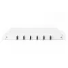 DIGITUS fiiberoptiline liugliitmikukarp, 1U, varustatud 6x SC dupleksiga, sisaldab M 25 kruvi, liitmiskassett, värvilised patsijuhtmed OM3, adapter
