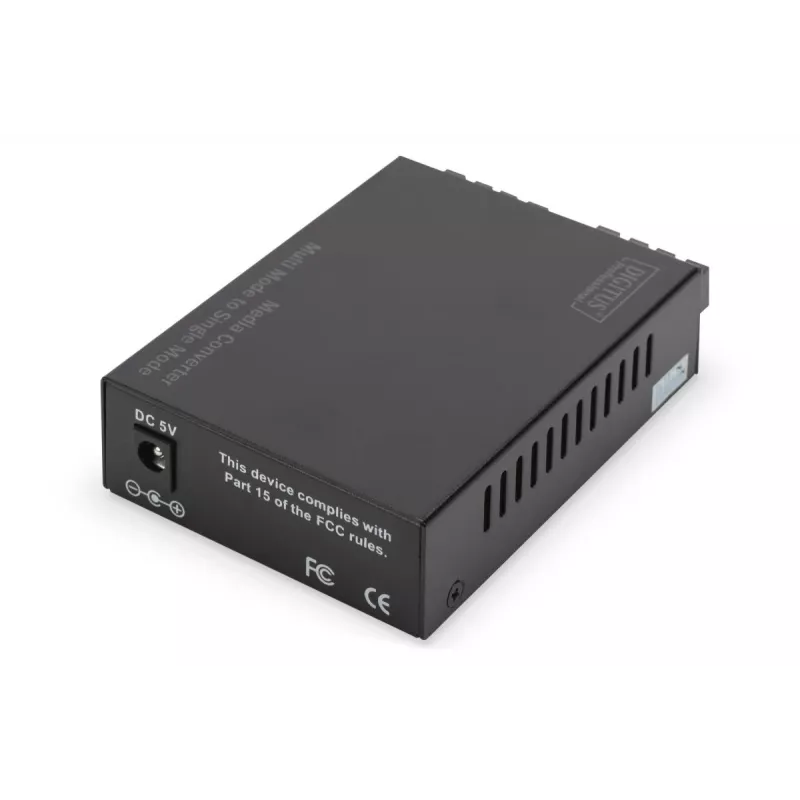 DIGITUS mitme-/ühemoodiline meediumikonverter Gigabit Wavel: 850nm 1310nm 20km
