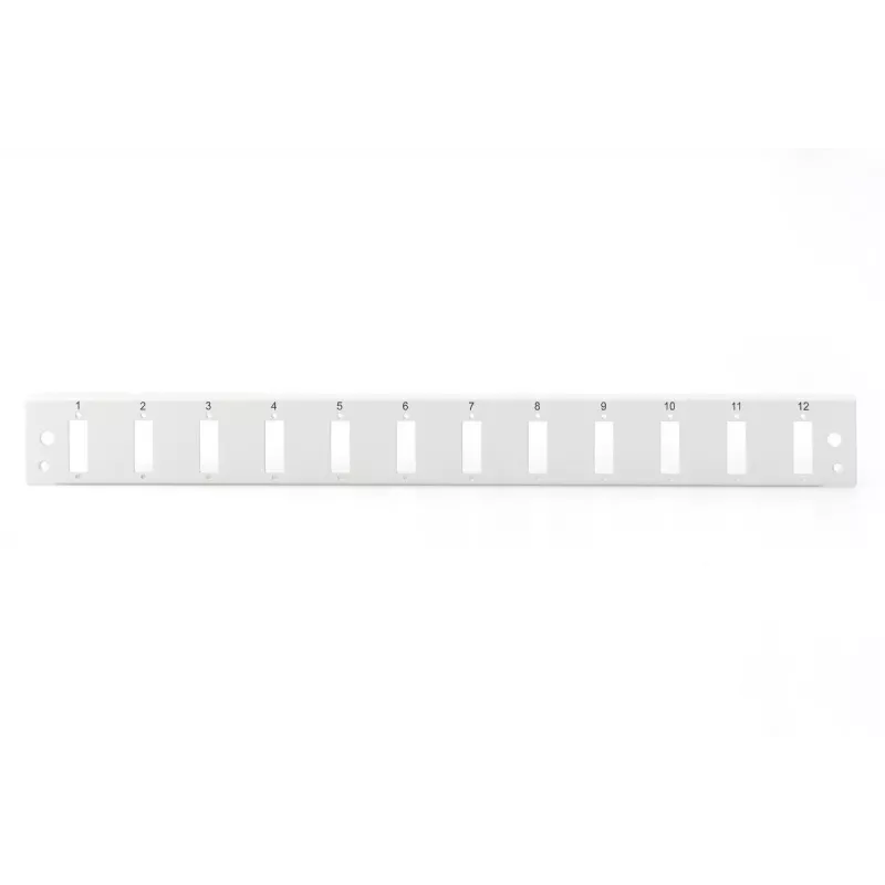DIGITUS Fo esipaneel Quick Lock 12x SC DX vertikaalselt, hall