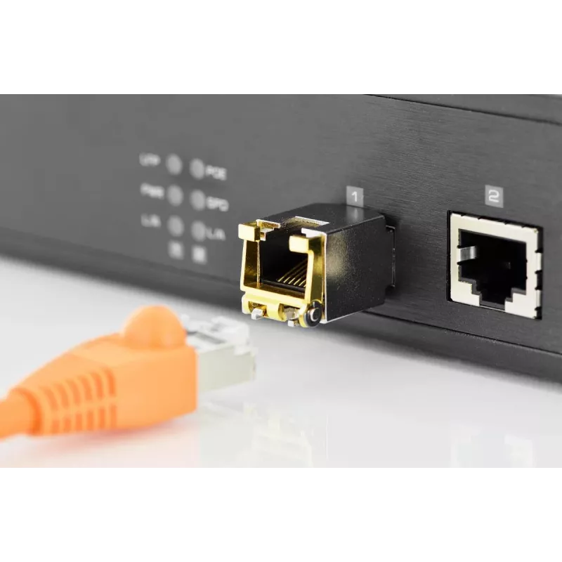 DIGITUS Mini GBIC Copper SFP moodul 10G 100m toetab 10G 5G 2.5G 1G Base-T