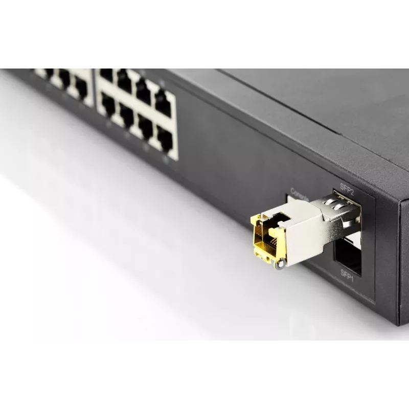 DIGITUS 1,25 Gbps vask-SFP-moodul RJ45 HP-ühilduv 1000 Mbit kuni 100 m