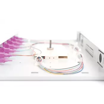 DIGITUS kiudoptiline ühenduskarp SC OM4 1U 6xSC-DX kassetiga, patsijuhtmed, adapterid