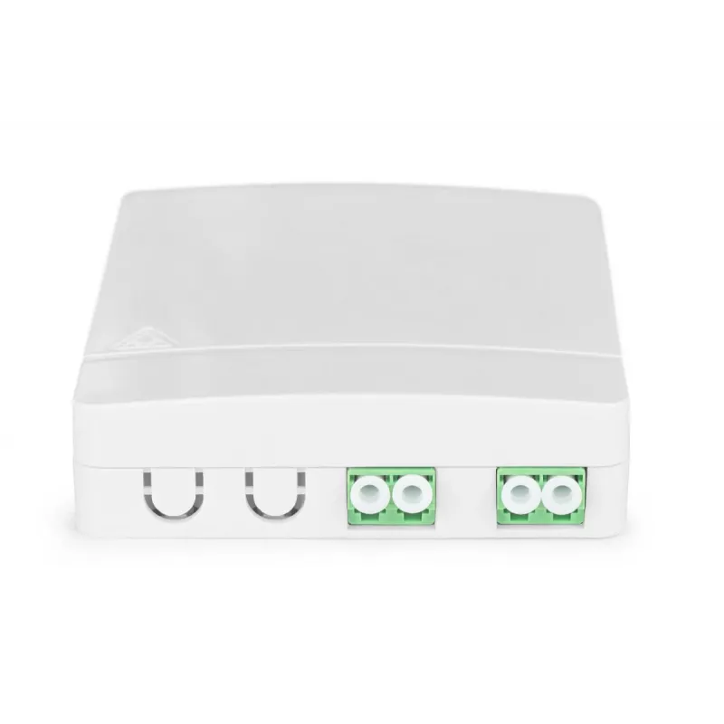 DIGITUS FTTH korpus, 2x LC(APC) DX adapteriga, pindpaigaldus