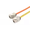 DIGITUS CAT6a Keystone Jack - varjestatud, tööriistavaba ühendus - intelligentne kaablihaldur - 24 tk