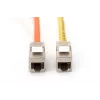 DIGITUS CAT6a Keystone Jack - varjestatud, tööriistavaba ühendus - intelligentne kaablihaldur - 24 tk