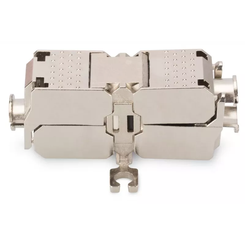 DIGITUS Field Termination Coupler CAT6A, 500 MHz AWG 22-26 jaoks, täielikult varjestatud keystone disain, 26x35x80 mm
