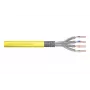 DIGITUS paigalduskaabel - CAT 7A - S/FTP - AWG 22/1 simplex - 500 m - kollane - B2ca