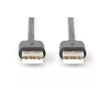 DIGITUS USB 2.0 ühenduskaabel A 1m USB 2.0 vastavuses
