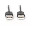 DIGITUS USB-ühenduskaabel tüüp A M/m 1,8 m USB 2.0 ühilduv