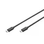 DIGITUS ASSMANN USB Type-C ühenduskaabel, tüüp C-C M/M, 2m High-Speed must