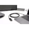 DIGITUS USB USB-C adapterkaabel, USB-C DP-le M/M, 2 m 4K/60 Hz, 32,4 Gbit/s, CE, must