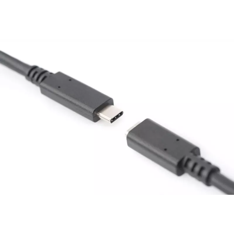 DIGITUS USB USB-C pikenduskaabel, tüüp C M/F, 2m täisfunktsionaalne, Gen2, 3A, 10GB, versioon 3.1, CE
