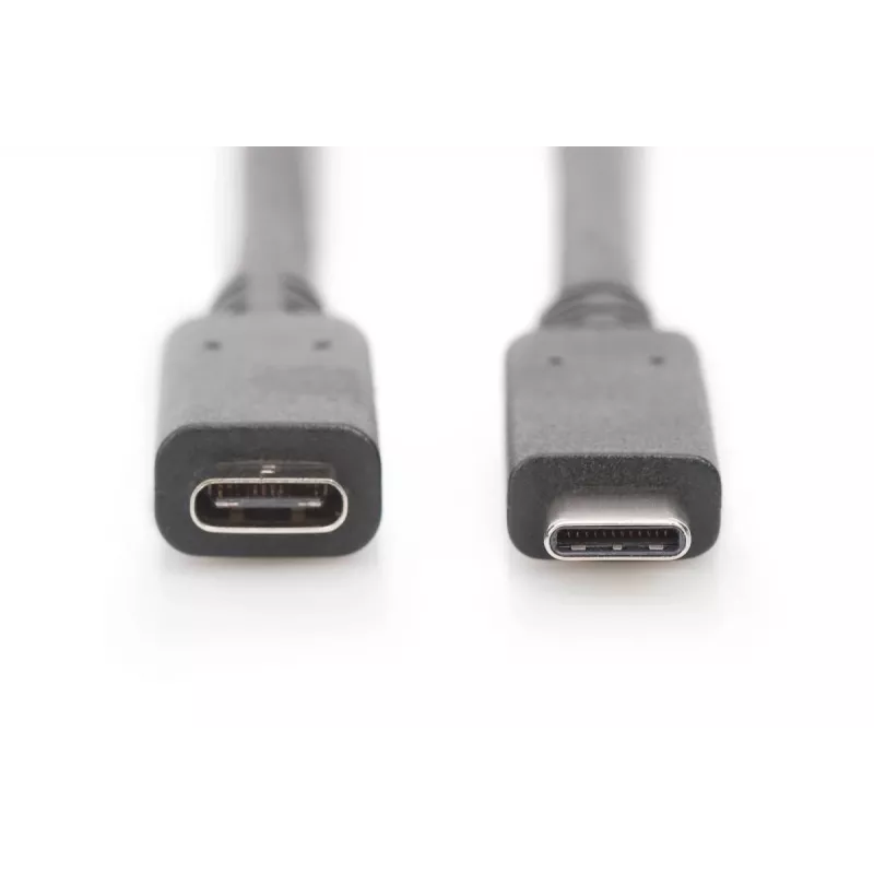 DIGITUS USB USB-C pikenduskaabel, tüüp C M/F, 2m täisfunktsionaalne, Gen2, 3A, 10GB, versioon 3.1, CE