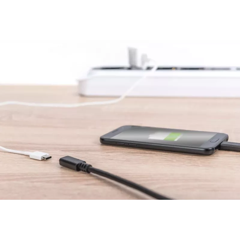 DIGITUS USB USB-C pikenduskaabel, tüüp C M/F, 2m täisfunktsionaalne, Gen2, 3A, 10GB, versioon 3.1, CE