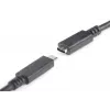 DIGITUS USB USB-C pikenduskaabel, tüüp C M/F, 2m täisfunktsionaalne, Gen2, 3A, 10GB, versioon 3.1, CE