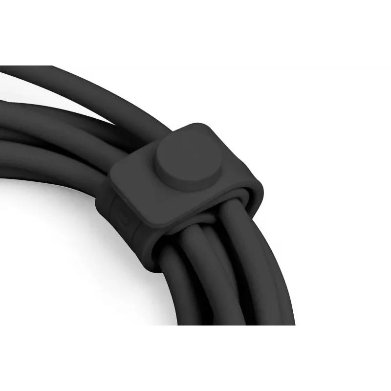 DIGITUS USB-silikoonlaadimiskaabel USB-C - Lightning USB 2.0 60W - 50cm must