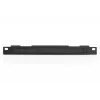 DIGITUS 10-tolline kaablihalduspaneel 0,5U kaablihari 22x254x12mm must