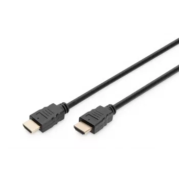 DIGITUS HDMI Premium High Speed ühenduskaabel, tüüp A M/M, 3m, Ethernetiga, Ultra HD 60p, must
