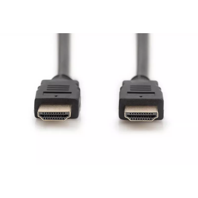 DIGITUS HDMI Premium High Speed ühenduskaabel, tüüp A M/M, 3m, Ethernetiga, Ultra HD 60p, must