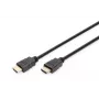 DIGITUS HDMI Premium High Speed ühenduskaabel, tüüp A M/M, 2m koos Ethernetiga, Ultra HD 60p, must