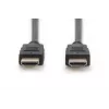 DIGITUS HDMI Premium High Speed ühenduskaabel, tüüp A M/M, 1m koos Ethernetiga, Ultra HD 60p, must