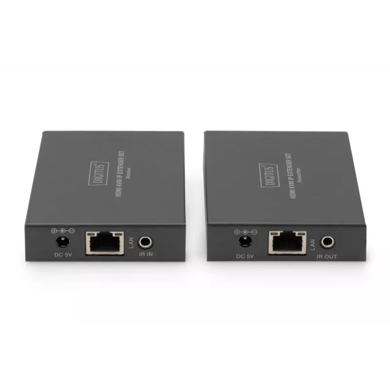 AV-saatja ja -vastuvõtja, Digitus, HDMI KVM IP pikenduskomplekt, 1920 x 1200 pikslit, 150 m