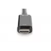 Digituse 4K HDMI-adapter HDMI-DisplayPort 0,2 m HDMI-tüüp A USB