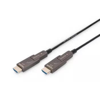 Digitus 4K HDMI AOC hübriid fiiberoptiline kaabel 10 m isane isasele 18 Gbit/s