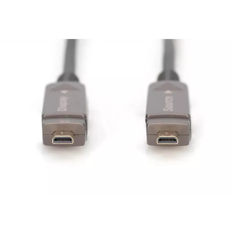 Digitus 4K HDMI AOC hübriid fiiberoptiline kaabel 10 m isane isasele 18 Gbit/s