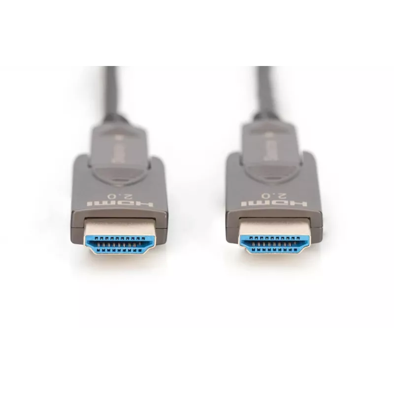 Digitus 4K HDMI AOC hübriid fiiberoptiline kaabel 10 m isane isasele 18 Gbit/s