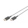 DIGITUS HDMI kiire ühenduskaabel, tüüp A, HighFlex M/M, 2,0 m, 4K Ultra HD@30Hz, aktiivne, CE, kuld must