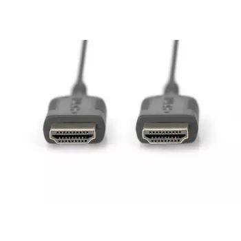 DIGITUS HDMI kiire ühenduskaabel, tüüp A, HighFlex M/M, 2,0 m, 4K Ultra HD@30Hz, aktiivne, CE, kuld must