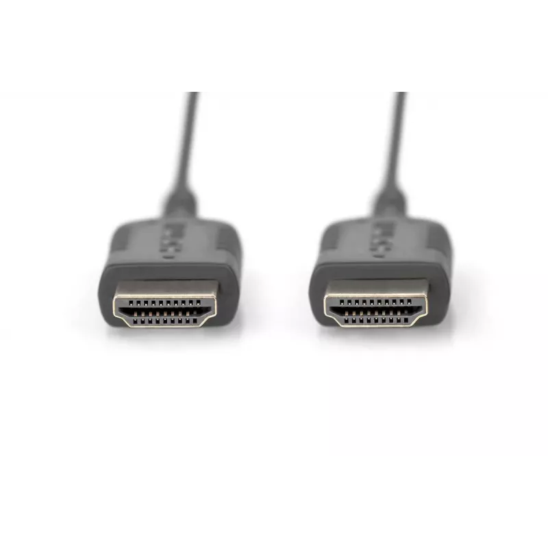 DIGITUS HDMI kiire ühenduskaabel, tüüp A, HighFlex M/M, 2,0 m, 4K Ultra HD@30Hz, aktiivne, CE, kuld must