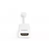 DIGITUS ASSMANN DisplayPort adapterkaabel, mini DP - HDMI tüüp A M/F, 15cm DP 1.1a ühilduv, CE valge