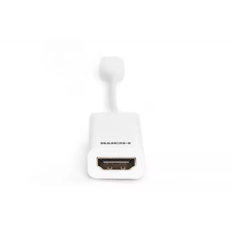 DIGITUS ASSMANN DisplayPort adapterkaabel, mini DP - HDMI tüüp A M/F, 15cm DP 1.1a ühilduv, CE valge