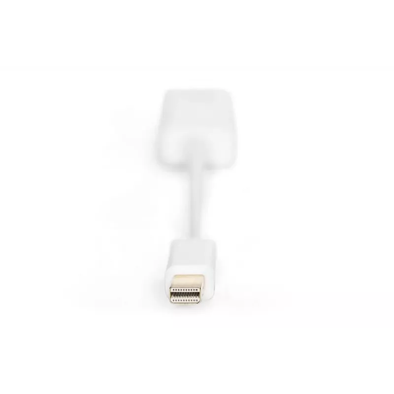 DIGITUS ASSMANN DisplayPort adapterkaabel, mini DP - HDMI tüüp A M/F, 15cm DP 1.1a ühilduv, CE valge