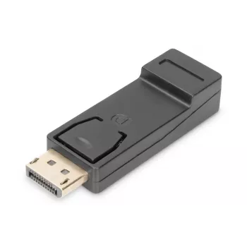 DIGITUS DisplayPort adapter, DP - HDMI tüüp A M/F, lukustusega, DP 1.1a, Full HD, CE must