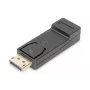 DIGITUS DisplayPort adapter, DP - HDMI tüüp A M/F, lukustusega, DP 1.1a, Full HD, CE must