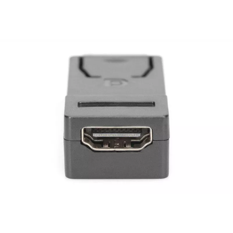 DIGITUS DisplayPort adapter, DP - HDMI tüüp A M/F, lukustusega, DP 1.1a, Full HD, CE must