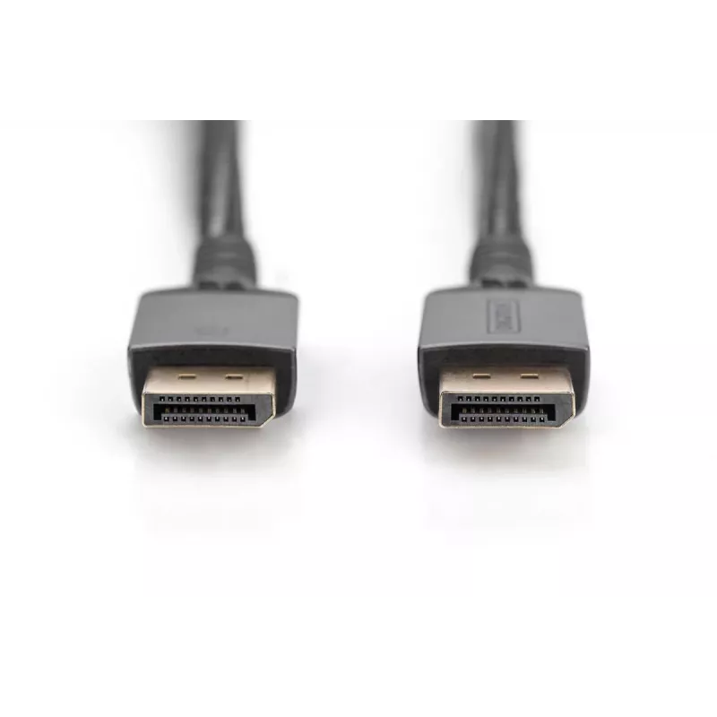 DIGITUS PREMIUM DP1.4 KAABEL DP-DP 8K/60Hz, 1m alumiiniumkorpus kullatud, tugi 8K/60HZ