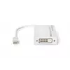 DIGITUS MiniDP to DP HDMI+DVI adapter 20cm DP 1.1a ühilduv valge