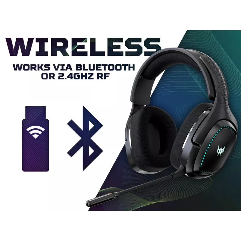 ACER Peakomplekt Predator Galea 550 - Stereo - Bluetooth