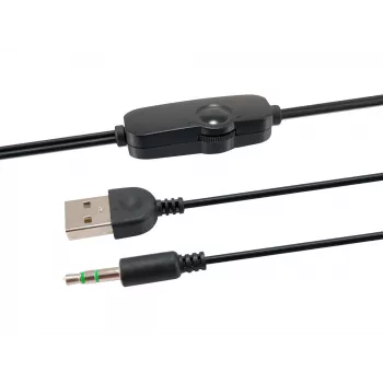 Equip Mini USB-kõlar, 2.0 kanalit, juhtmega, 3 W, 90–20 Hz, 40 Ω, must
