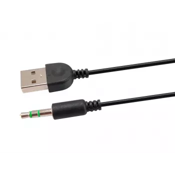 Equip Stereo 2.0 kõlar, 2.0 kanalit, juhtmega, 3 W, 80 - 20 Hz, 40 Ω, must, valge