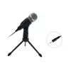 Equip Mini Lauamikrofon, Lauamikrofon, -30 dB, 30–16000 Hz, 2200 Ω, Juhtmega, 3,5 mm (1/8 tolli)