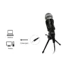 Equip Mini Lauamikrofon, Lauamikrofon, -30 dB, 30–16000 Hz, 2200 Ω, Juhtmega, 3,5 mm (1/8 tolli)