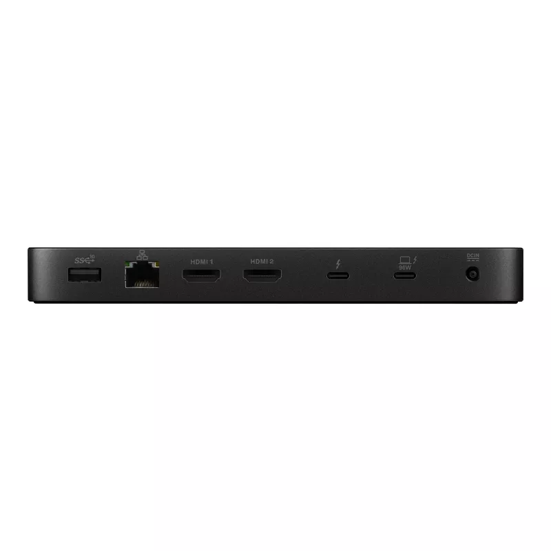 Dockingjaam ASUS DC500 Thunderbolt 4 Triple 4K, 150W PD, 3 kuvarit, 2x HDMI 2.1, 2x USB‑A, 2x USB2.0, RJ‑45, MicroSD
