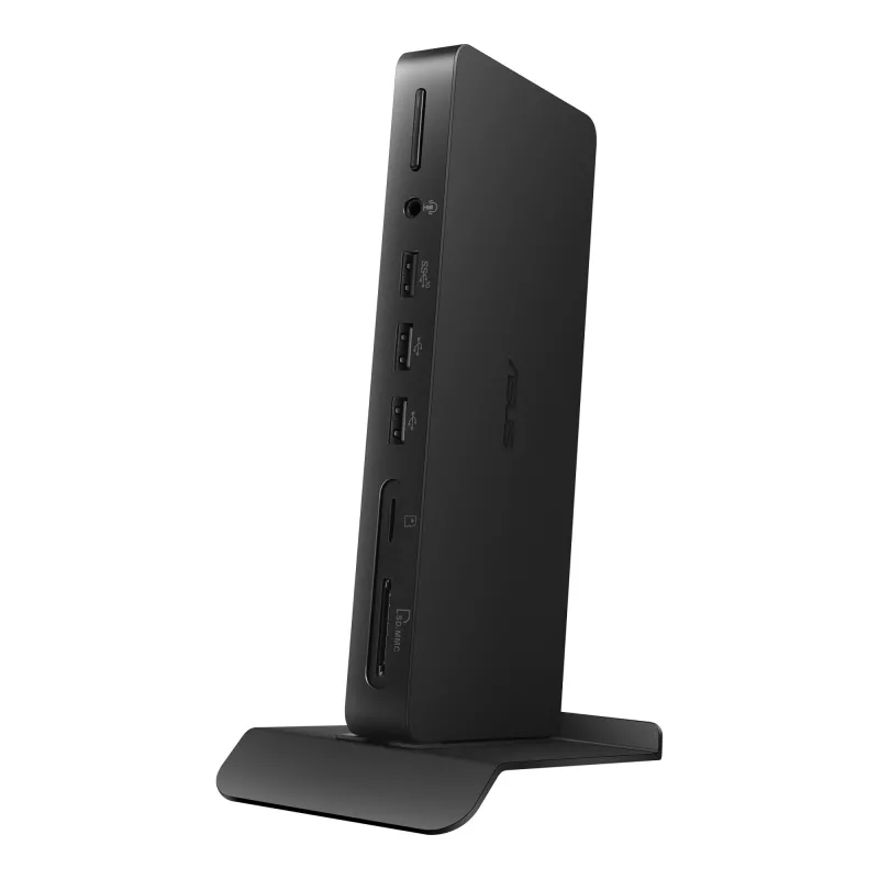 Dockingjaam ASUS DC500 Thunderbolt 4 Triple 4K, 150W PD, 3 kuvarit, 2x HDMI 2.1, 2x USB‑A, 2x USB2.0, RJ‑45, MicroSD