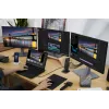 Dockingjaam ASUS DC500 Thunderbolt 4 Triple 4K, 150W PD, 3 kuvarit, 2x HDMI 2.1, 2x USB‑A, 2x USB2.0, RJ‑45, MicroSD