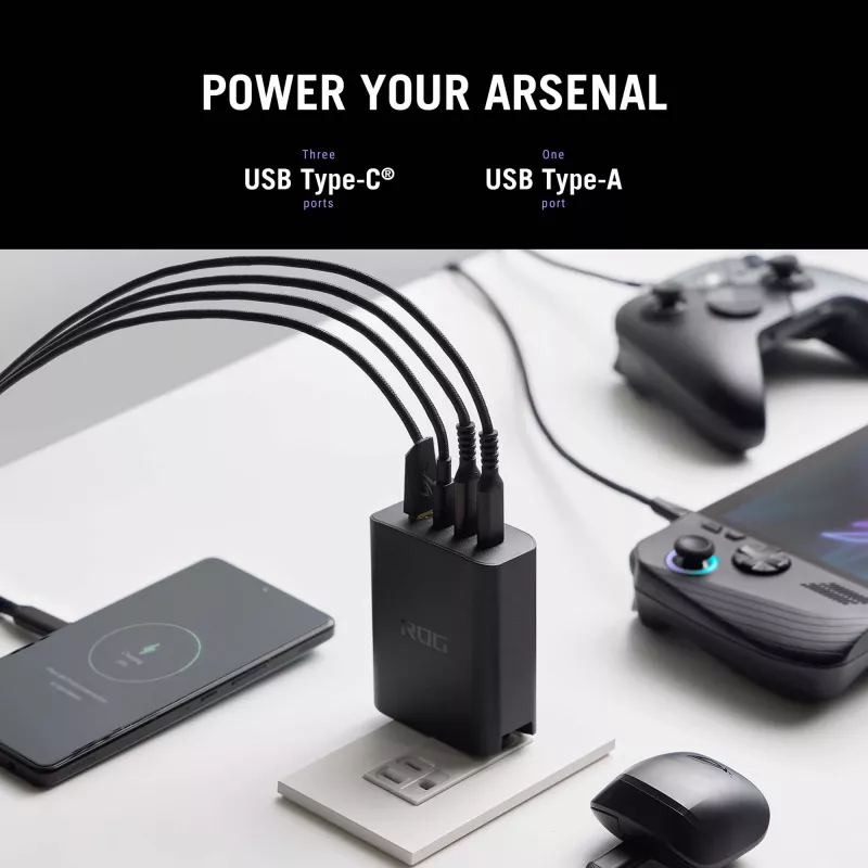 ASUS ROG 140W USB-C GaN Universal Must AC Fast charging Indoor